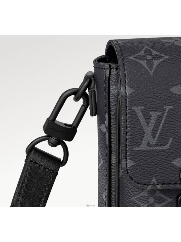 S-Lock Vertical Monogram Wearable Cross Bag Grey - LOUIS VUITTON - BALAAN 6