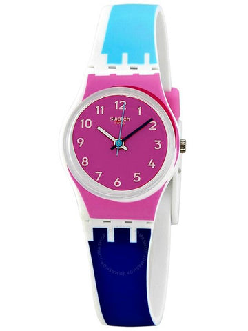 Swatch Attraverso Pink Dial Ladies Watch LW166 - SWATCH - BALAAN 1