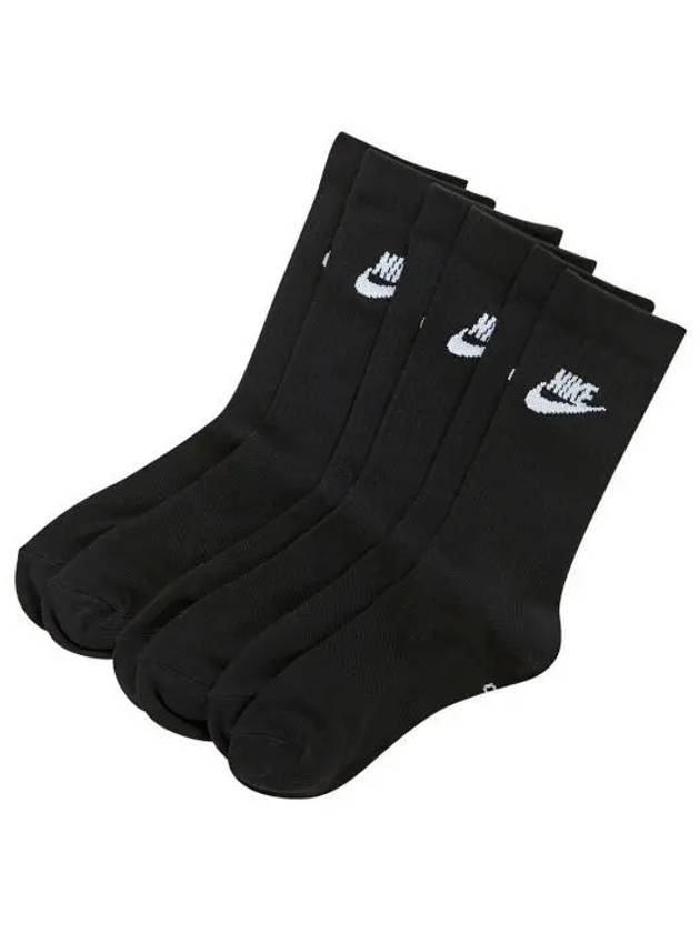 Everyday Essentials 3 Pack Socks Black - NIKE - BALAAN 2