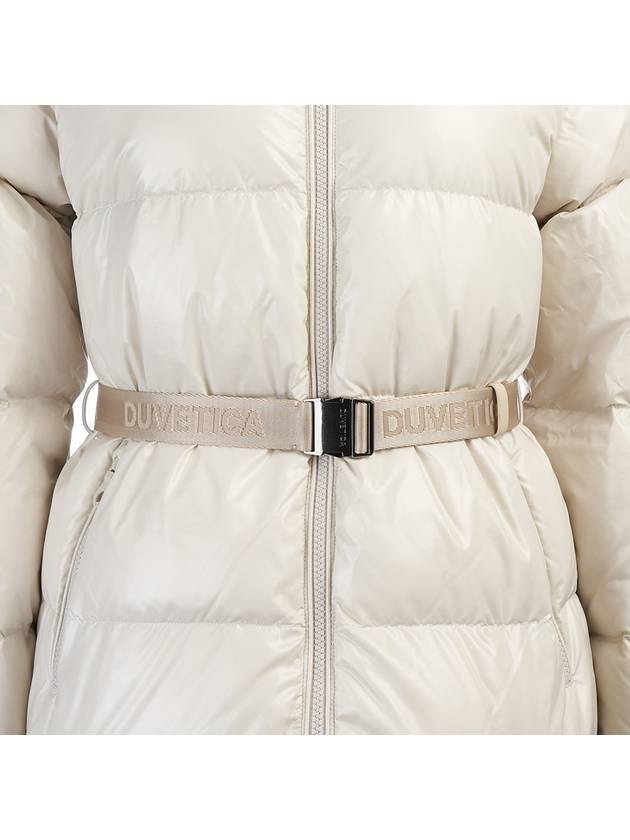 Belted Heavy Down Padding Ivory - DUVETICA - BALAAN 8