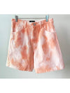 Women's Malibu TD Denim Shorts Melon - STUSSY - BALAAN 8