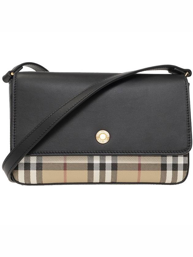 Vintage Check New Hampshire Penny Cross Bag Black - BURBERRY - BALAAN 1