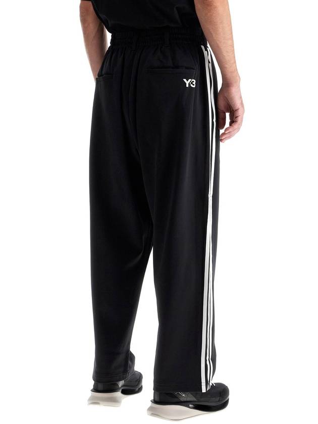 Striped Track Pants Black - Y-3 - BALAAN 4