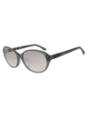 Eyewear Round Acetate Sunglasses Black - LACOSTE - BALAAN 1