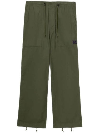 String Fatigue Straight Pants Olive - NEEDLES - BALAAN 1