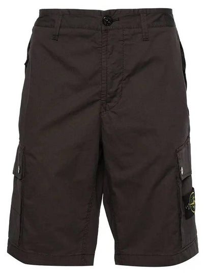 Wappen Cargo Bermuda Shorts Drak Grey - STONE ISLAND - BALAAN 2