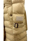 Arniston Long Down Padded Jacket Beige - BURBERRY - BALAAN 6