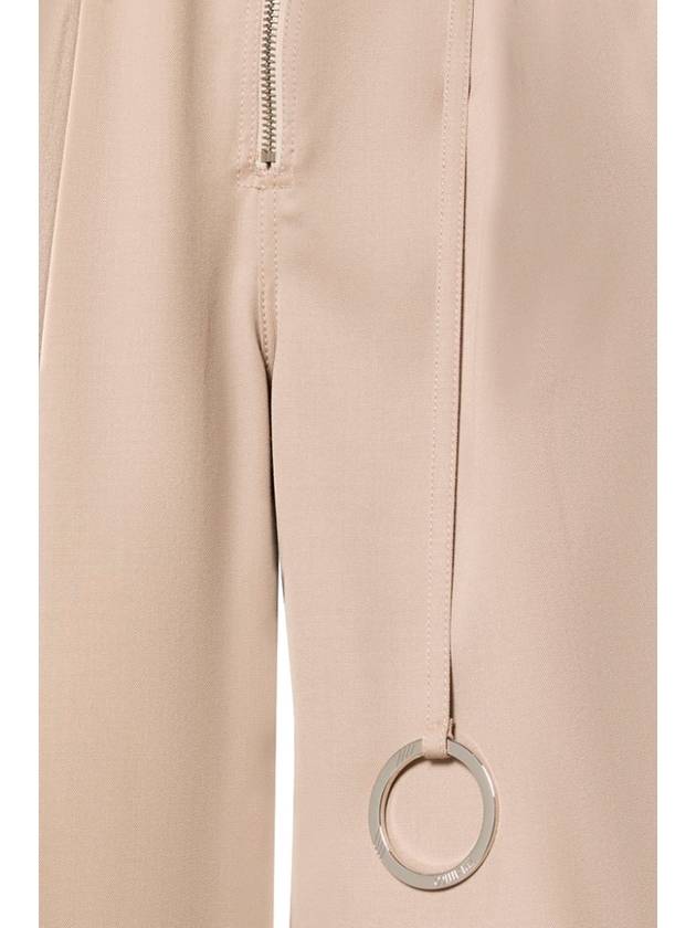 WOOL TWILL PANTS - THE ATTICO - BALAAN 3