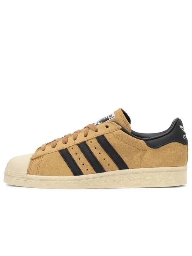 WoMen's Superstar 82 Low Top Sneakers Brown - ADIDAS - BALAAN 1