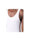 Men's Cotton Modal Blend Sleeveless White - TOM FORD - BALAAN 3