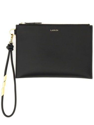 LEATHER CLUTCH - LANVIN - BALAAN 1