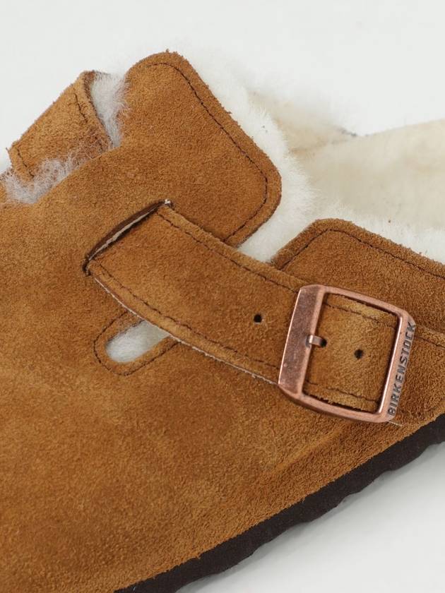 Boston Fur Shearling Mule Mink - BIRKENSTOCK - BALAAN 5