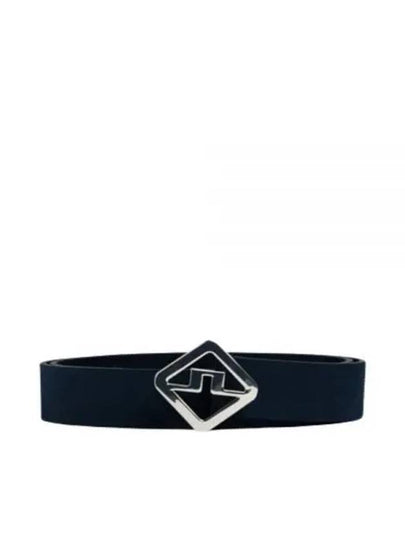 Gary Brushed Leather Belt Navy - J.LINDEBERG - BALAAN 2