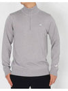 Kian Half Zip-Up Knit Top Melange Grey - J.LINDEBERG - BALAAN 2