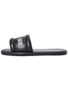 Every-D Embossed Lambskin Slippers Black - DIOR - BALAAN 5