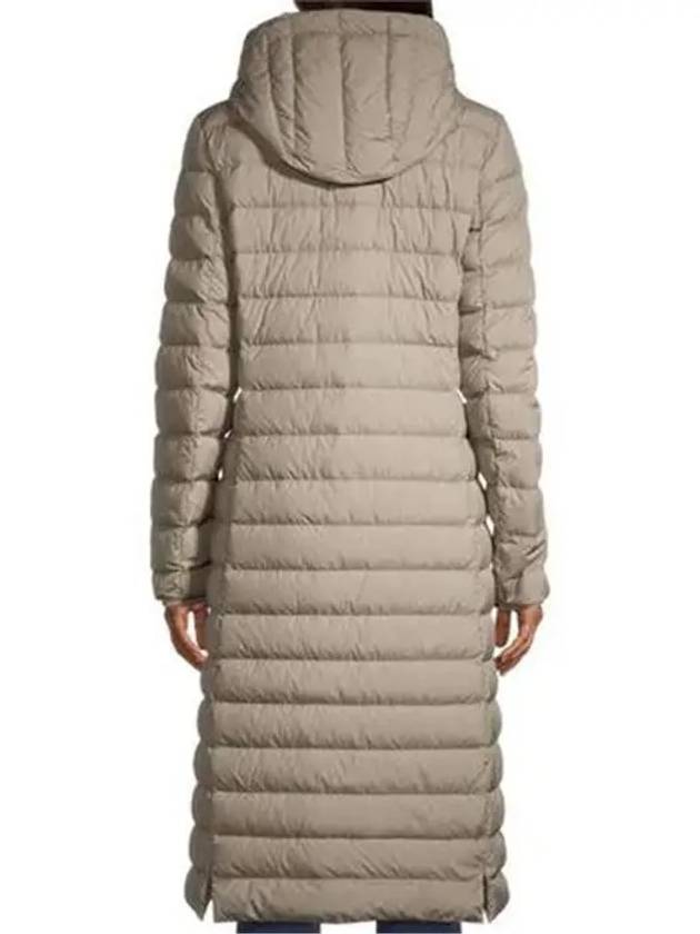 Omega Hooded Lightweight Long Padding Grey - PARAJUMPERS - BALAAN 3