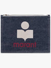 Women's Pouch Pochette Netia Blue - ISABEL MARANT - BALAAN 1