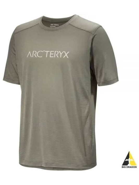 ARC TERYX 24 Ionic Merino Wool WORD LOGO SS Man ATOSMX7733FOA IONIA M - ARC'TERYX - BALAAN 2