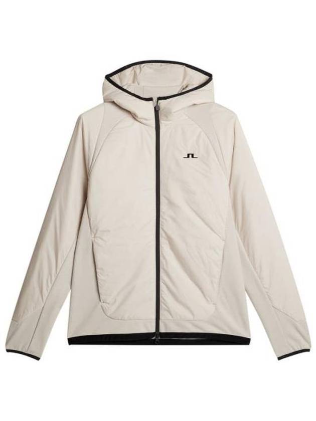 Shawn Hybrid Hooded Jacket Moonbeam - J.LINDEBERG - BALAAN 2