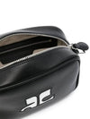 Reedition Camera Leather Cross Bag Black - COURREGES - BALAAN 4