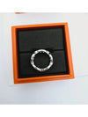 Chandal Ring Silver H109507 - HERMES - BALAAN 3