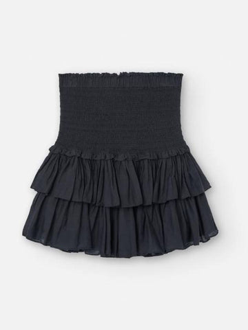 Short Skirt JU0022FC B3J04E 01BK Black - ISABEL MARANT - BALAAN 1