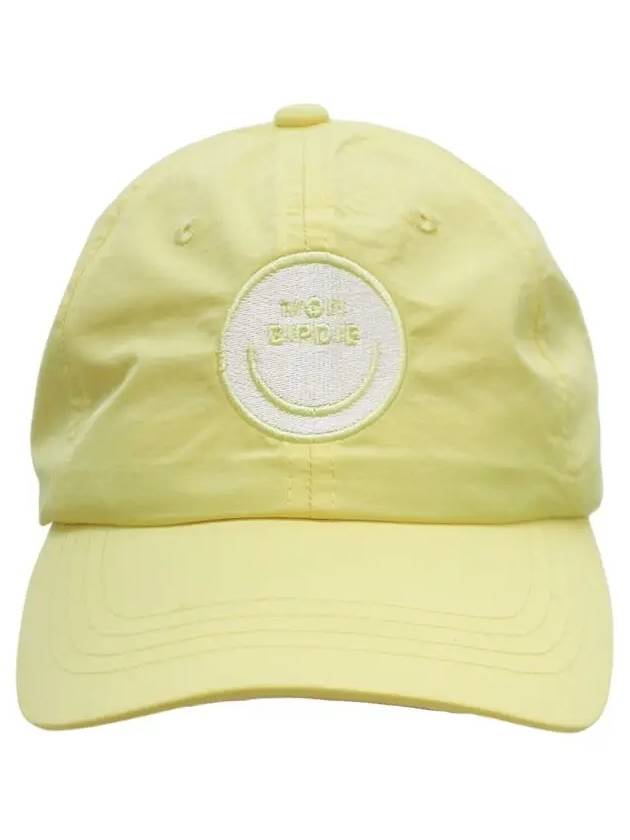 Nylon color ball cap YELLOW - MONBIRDIE GOLF - BALAAN 2