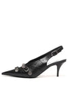 Cagole Slingback Heels Black - BALENCIAGA - BALAAN 2