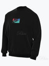 Club Fleece Logo Sweatshirt Black - NIKE - BALAAN 2