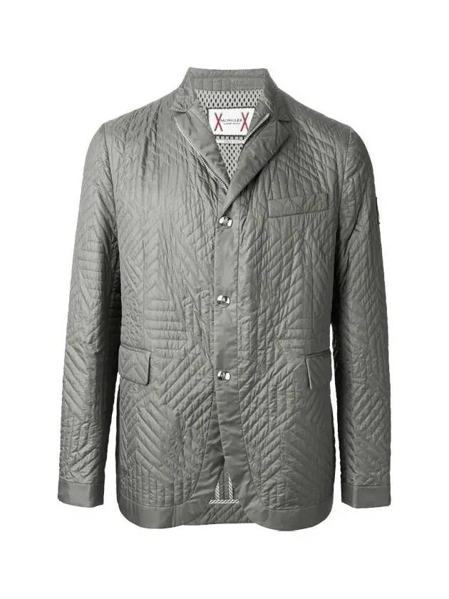 11th Anniversary Gamma Blue Padded Blazer 30014 80 78516 916 - MONCLER - BALAAN 1