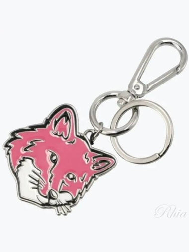 Foxhead metal keyring LW06904AM1002 FUCHSIA - MAISON KITSUNE - BALAAN 1