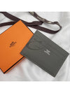 Citizen Twill Card Wallet Grey - HERMES - BALAAN 10