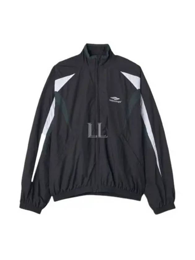 3B Sports Icon Track Jacket Black - BALENCIAGA - BALAAN 2