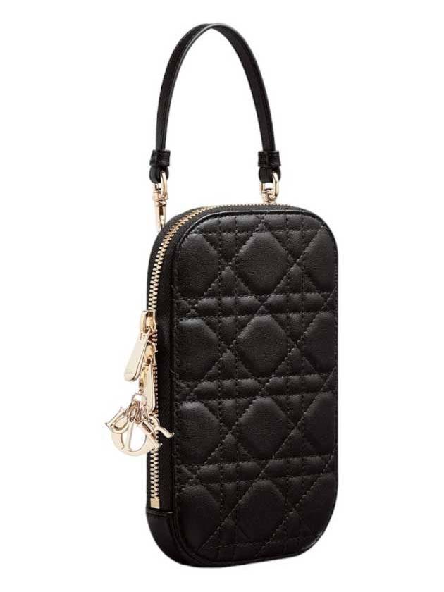 Lady Cannage Phone Holder Bag Black S0872ONMJ M900 - DIOR - BALAAN 2