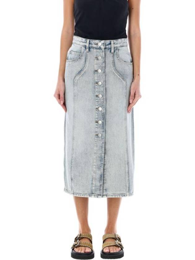 Long Skirt JU0073FB B1H02E 30LU Free Light Blue - ISABEL MARANT - BALAAN 1