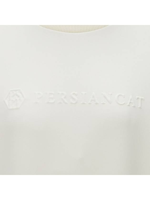 WOMEN Embossed Logo Basic T-Shirt White - PERSIANCAT - BALAAN 4