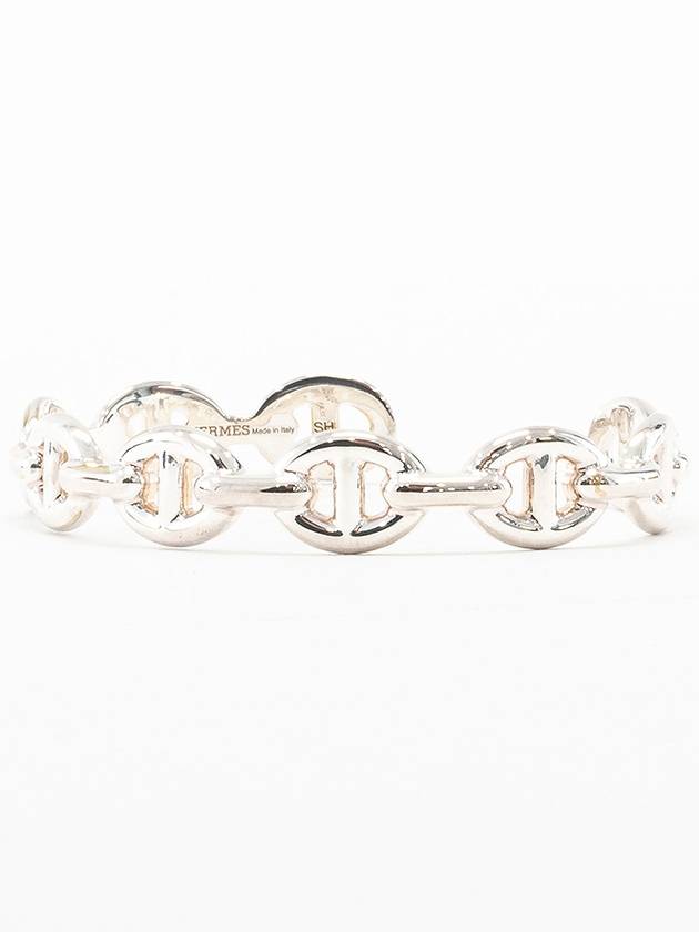 Hermes Medium Chaine D'ancre Enchainee Bracelet Sterling Silver - HERMES - BALAAN 3