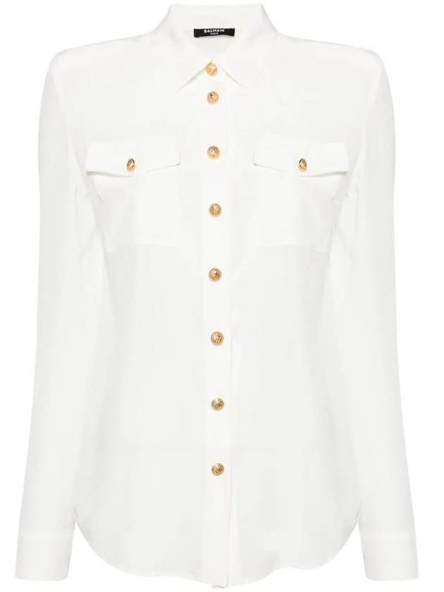 Balmain Semi-Transparent Shirt Clothing - BALMAIN - BALAAN 1