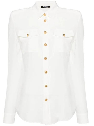 Balmain Semi-Transparent Shirt Clothing - BALMAIN - BALAAN 1