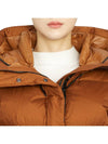 FREYA COGNAC Women s Hooded Padded Jumper Jacket Relaxed Fit - MACKAGE - BALAAN 10