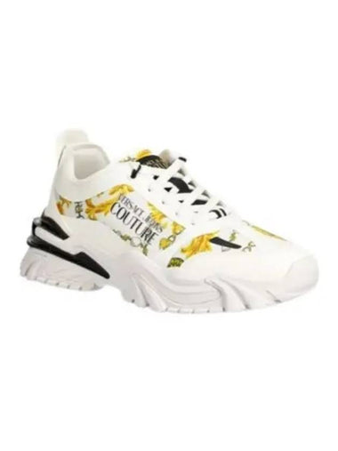 Trail Trek Chain Couture 77YA3SIB ZS891 G03 Track Sneakers - VERSACE - BALAAN 1