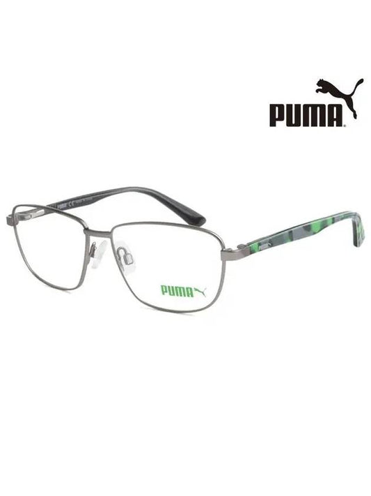 Glasses Frame PJ0013O 004 Square Metal Men Women Glasses - PUMA - BALAAN 1