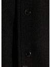 Teddy Bomber Jacket in Wool Black White - SAINT LAURENT - BALAAN 6