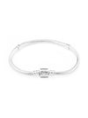 Moments Barrel Clasp Snake Chain Bracelet Silver - PANDORA - BALAAN 3