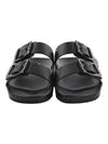 Men's Mallorca Buckle Sandals Slippers Black - BALENCIAGA - BALAAN 4