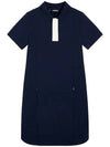 SS Golf Denise Dress DENISE DRESS Navy - J.LINDEBERG - BALAAN 1