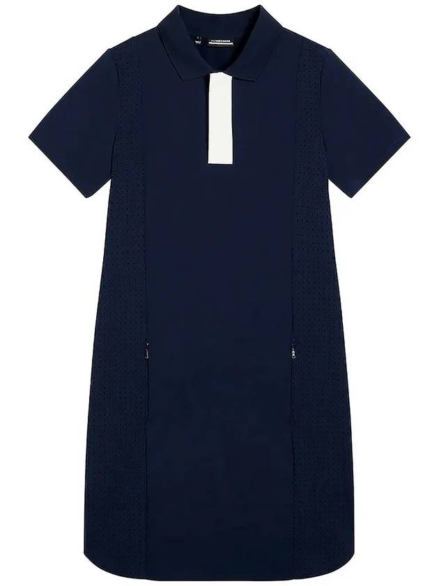 SS Golf Denise Dress DENISE DRESS Navy - J.LINDEBERG - BALAAN 1