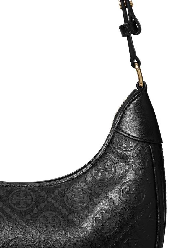 Tory Burch T Monogram Crescent Moon Bag - TORY BURCH - BALAAN 5