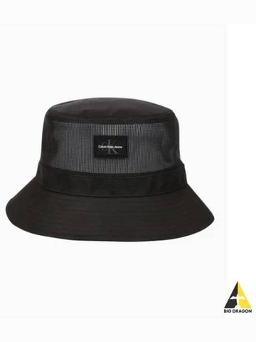 JEANS Men s Black CKJ Sports Essential Bucket Hat K510466 BDS - CALVIN KLEIN - BALAAN 1