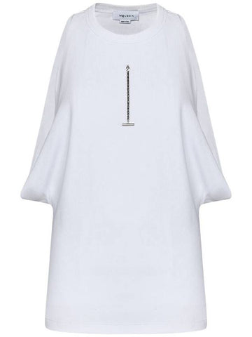 Alexander Mcqueen Top White - ALEXANDER MCQUEEN - BALAAN 1